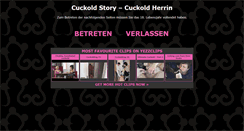 Desktop Screenshot of cuckold-story.com